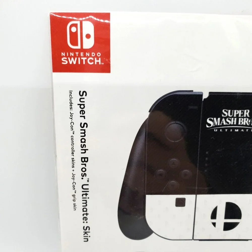 NEW Super Smash Bros Ultimate Promotional Skin & Sticker Set For Nintendo Switch